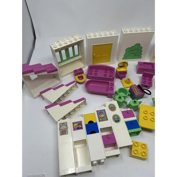 Lego Duplo Sets 2794 my house 2792 Grandma's House Incomplete approx 49 pcs - Picture 3 of 7